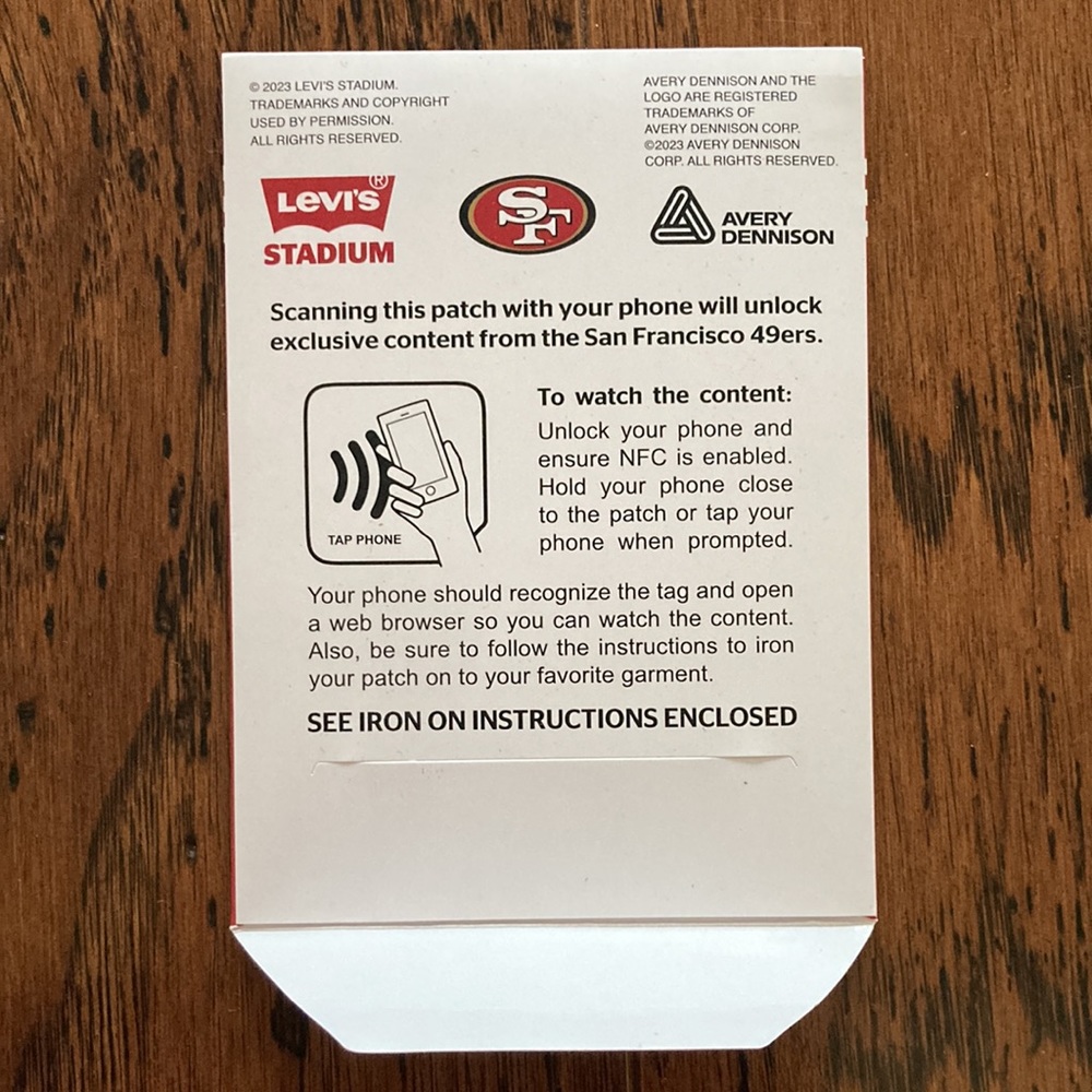 Levi Stadium patch - Picture 3 of 3